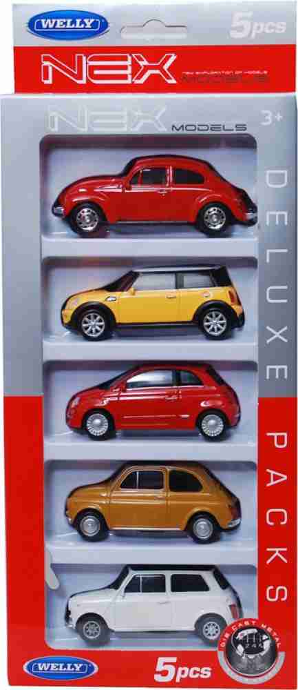 Welly NEX Model Die Cast 1 43 Scale Cars Pack of 5 NEX Model