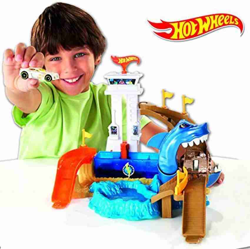 Hot wheels colour shifters sharkport discount showdown track set