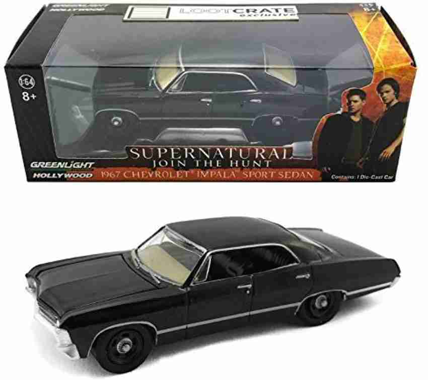 Greenlight Lootcrate September 2015 Supernatural Dean S 1967 Chevrolet Impala 1 64 Die Cast Toy Car By Lootcrate September 2015 Supernatural Dean S 1967 Chevrolet Impala 1 64 Die Cast Toy Car By Buy