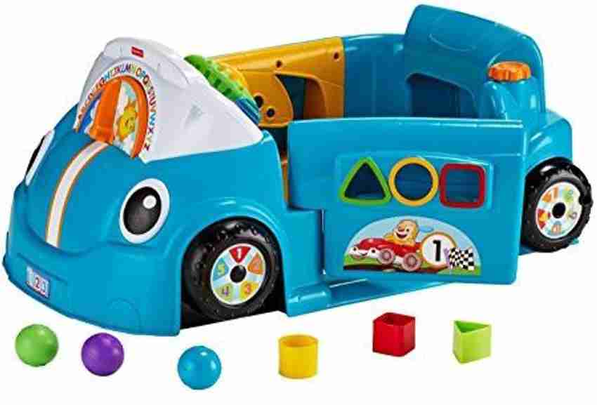 FISHER PRICE Laugh Learn Smart Stages Blue Crawl Around Car