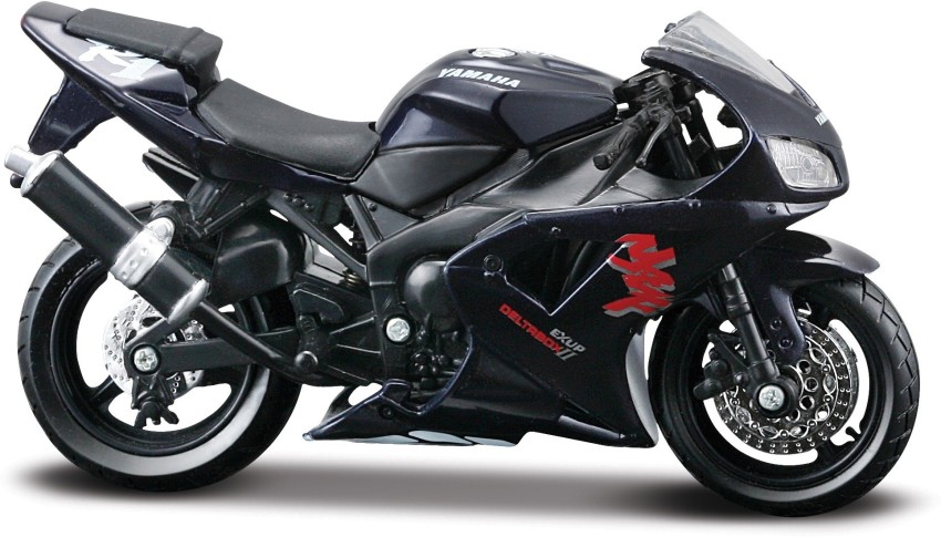 Maisto Yamaha YZF-R1 - 1:18 Scale Diecast Motorcycle - Black Color - Yamaha  YZF-R1 - 1:18 Scale Diecast Motorcycle - Black Color . shop for Maisto  products in India. Toys for 3-6 Years Kids.