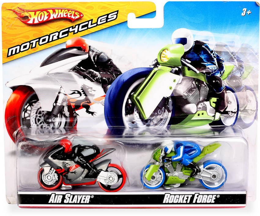 HOT WHEELS Motorcycles pack Air Slayer and Rocket Force