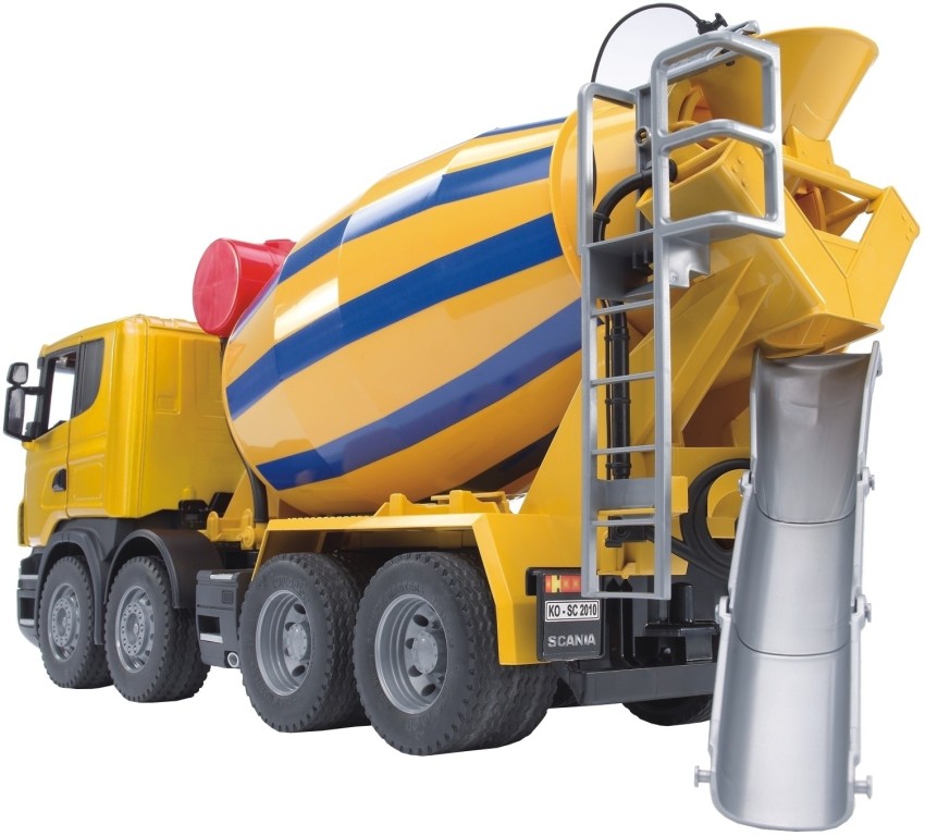 Bruder cement cheap mixer yellow