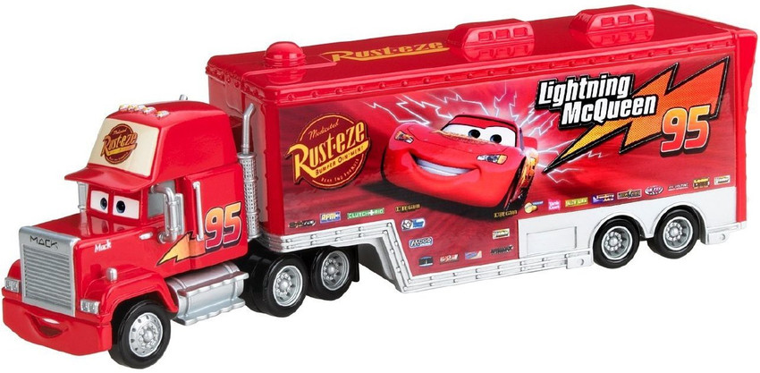 Disney pixar cars 3 big outlet mack truck 24 diecast hauler