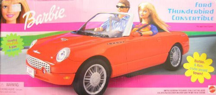 Barbie red convertible car discount