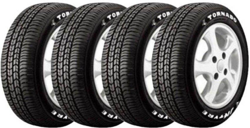 JK TYRE Tornado TT Set of 4 4 Wheeler Tyre Price in India