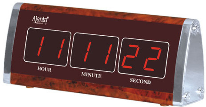 Ajanta digital wall watch price clearance