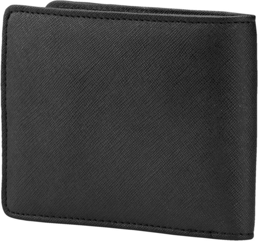 PUMA Men Black Genuine Leather Wallet Black - Price in India | Flipkart.com