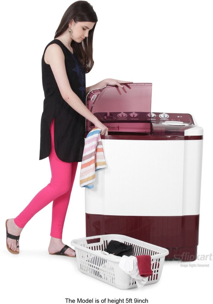 Lg washing machine semi deals automatic 7kg price