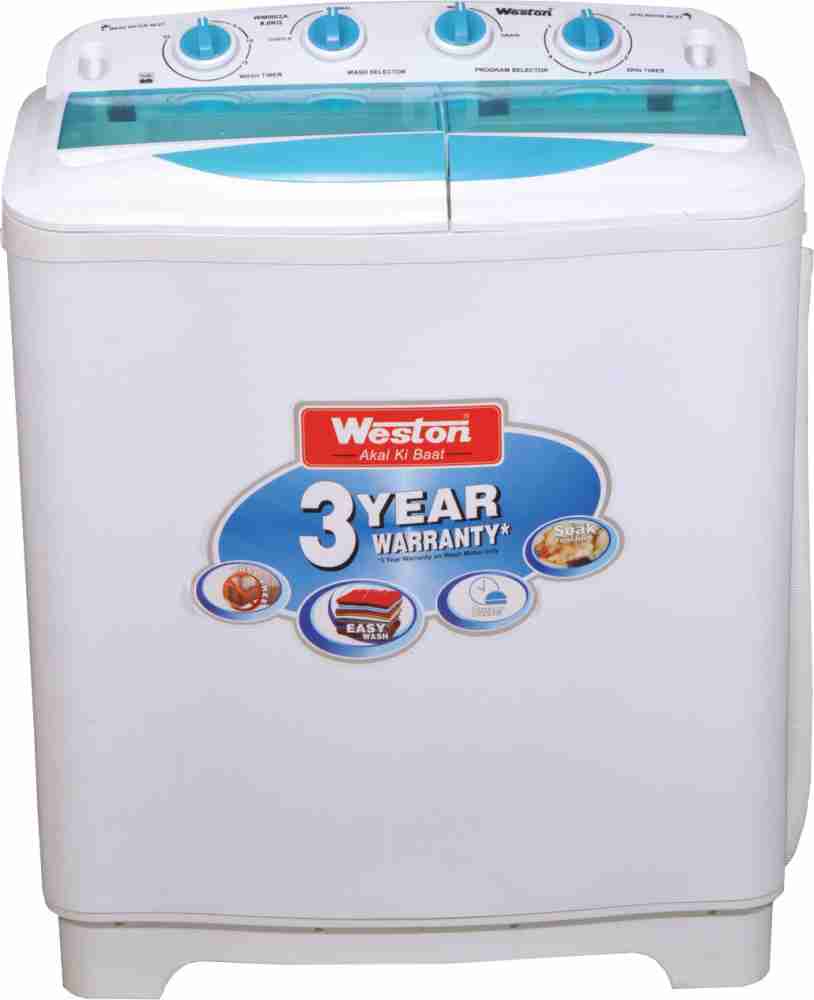 weston washing machine 8kg