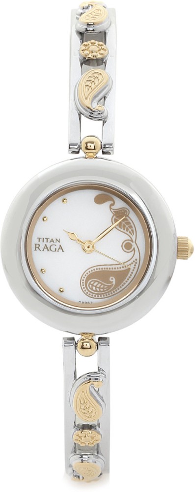 Titan raga 9901km01 hot sale women's watch