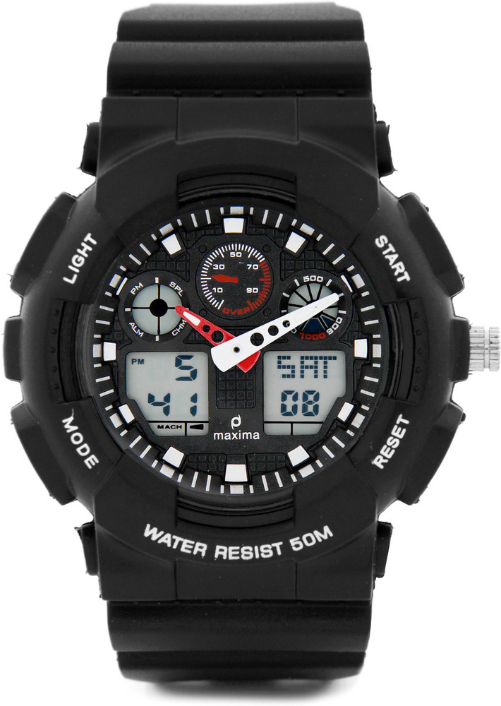 MAXIMA Fiber Analog Digital Watch For Men Buy MAXIMA Fiber Analog Digital Watch For Men 32630PPAN Online at Best Prices in India Flipkart