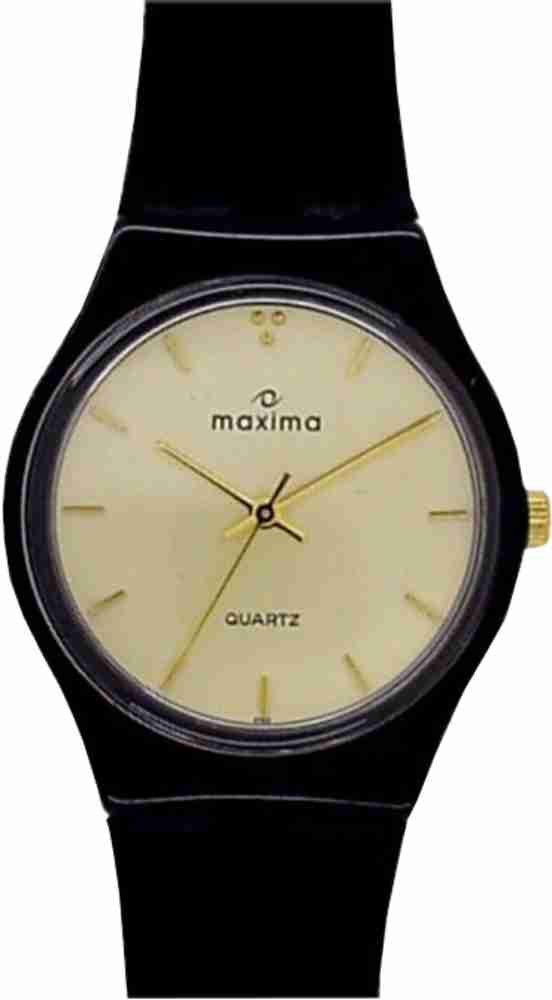 Maxima watches with day and date hotsell