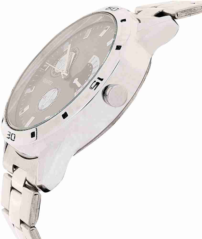 GESTURE Gesture Chrono Type Grey Round Chain Watch Analog Watch