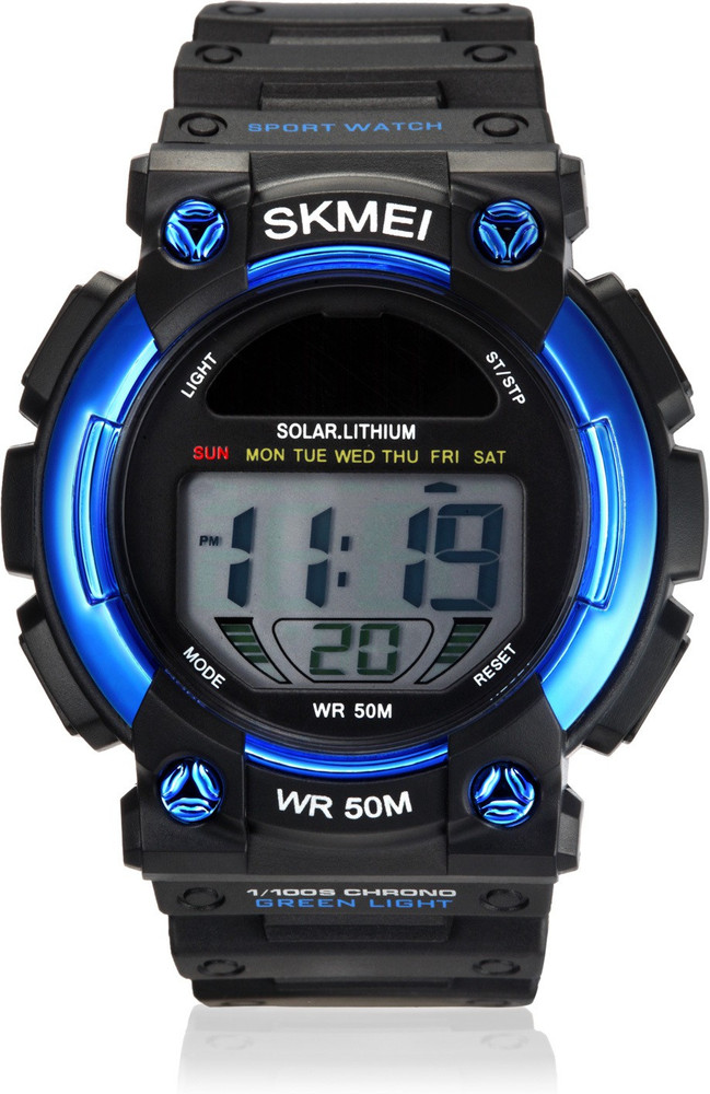 Skmei solar lithium discount
