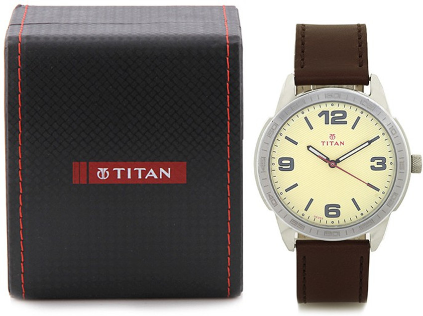 Titan watch deals 1585sae price