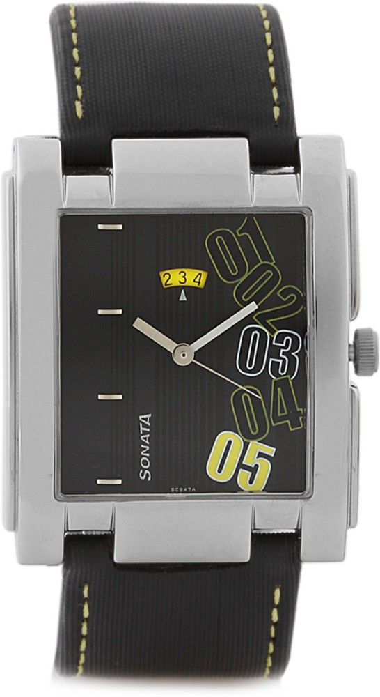 SONATA Yuva Analog Watch For Men Buy SONATA Yuva Analog Watch For Men NH7946SL03A Online at Best Prices in India Flipkart