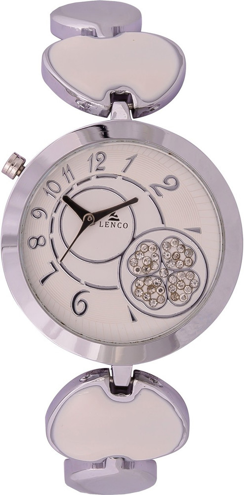 LENCO Regal Regal Analog Watch For Women Buy LENCO Regal Regal Analog Watch For Women CPLENCOREGALSTEELWDWHITE Online at Best Prices in India Flipkart