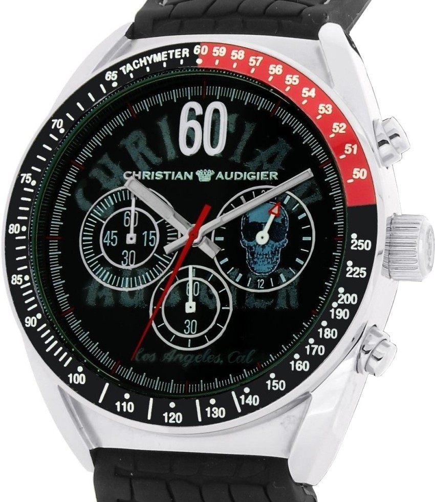 Christian Audigier Full Throttle Chrono Analog Watch For Men