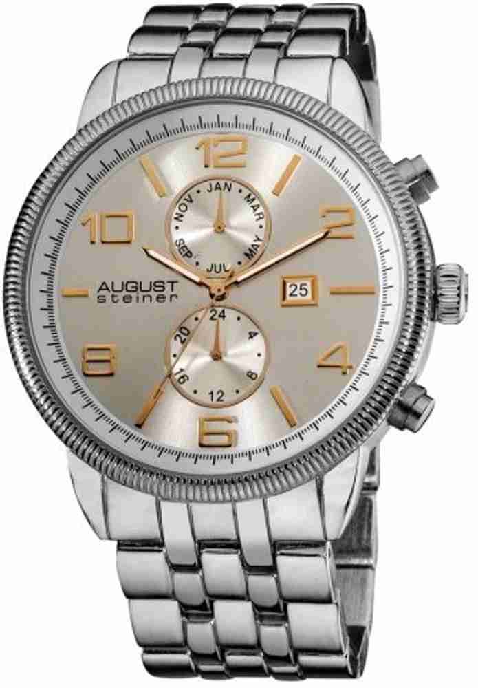 Buy August Steiner Analog Watch For Men AS8069SS Online at