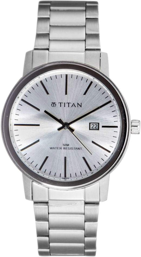 Titan watch outlet 50m water resistant