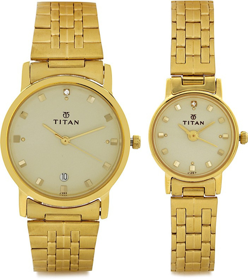 Titan NF617917YM08 BANDHAN Analog Watch For Couple Buy Titan NF617917YM08 BANDHAN Analog Watch For Couple NF617917YM08 Online at Best Prices in India Flipkart