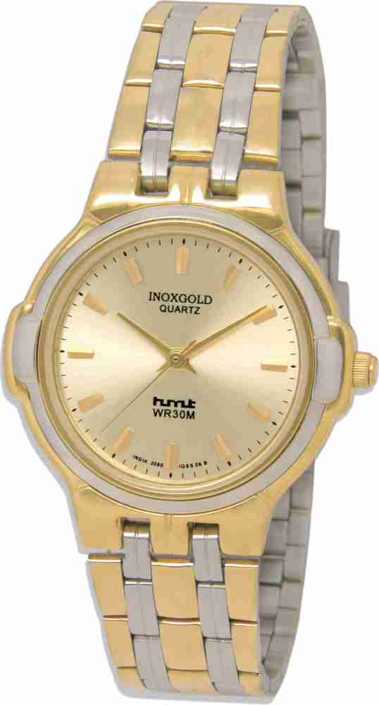 HMT Igss 06 Inox Gold Analog Watch For Men Buy HMT Igss 06