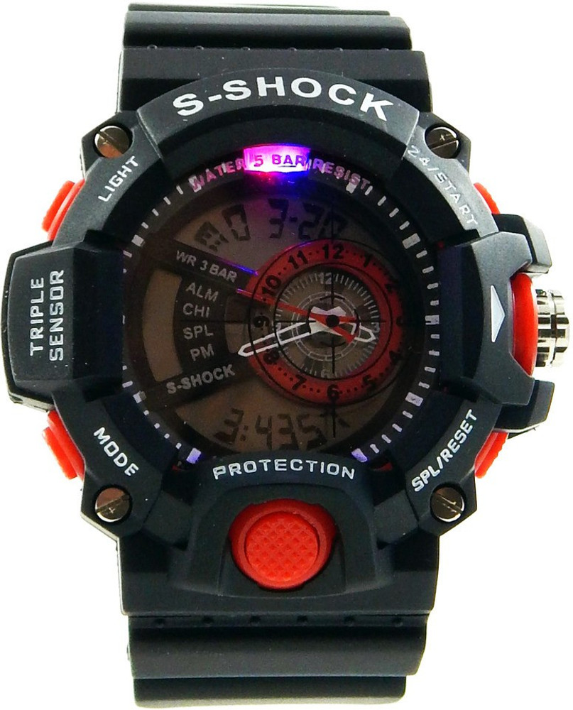 S shock watches flipkart deals