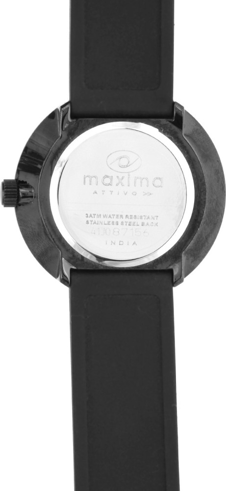 MAXIMA Attivo Analog Watch For Men Buy MAXIMA Attivo Analog Watch For Men E 28455PAGB Online at Best Prices in India Flipkart