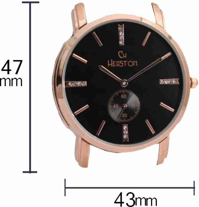 Ch heaston Analog Watch For Men Buy Ch heaston Analog Watch For Men HST 1012 BLK 1004 Online at Best Prices in India Flipkart