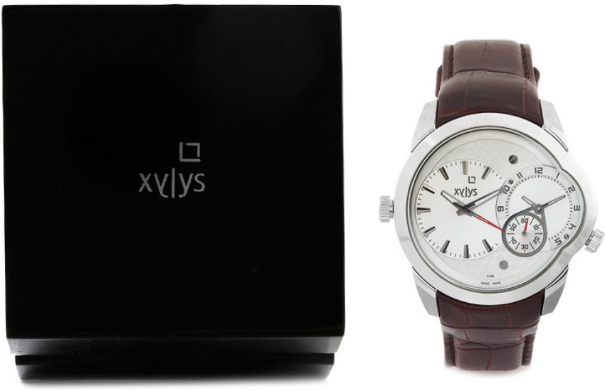 Xylys watch leather on sale strap