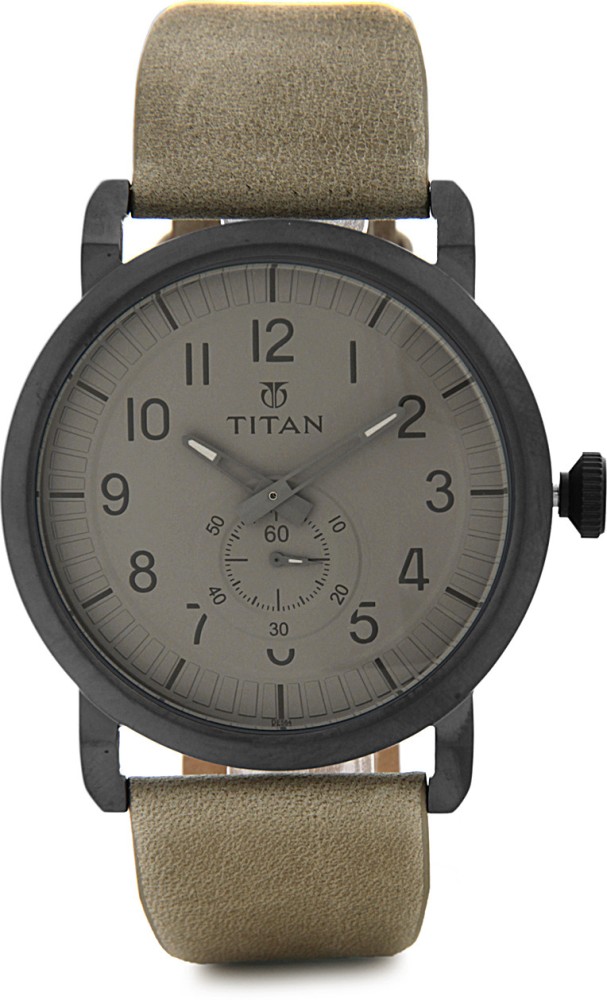 Titan watch leather online band