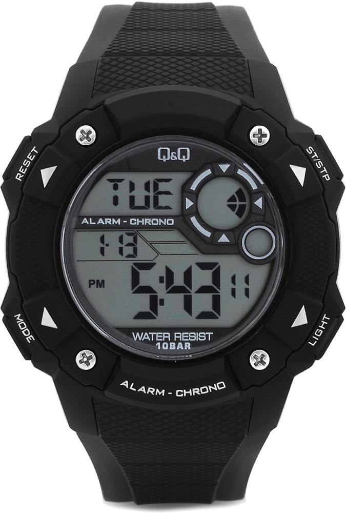 Q&q alarm chrono 10 on sale bar