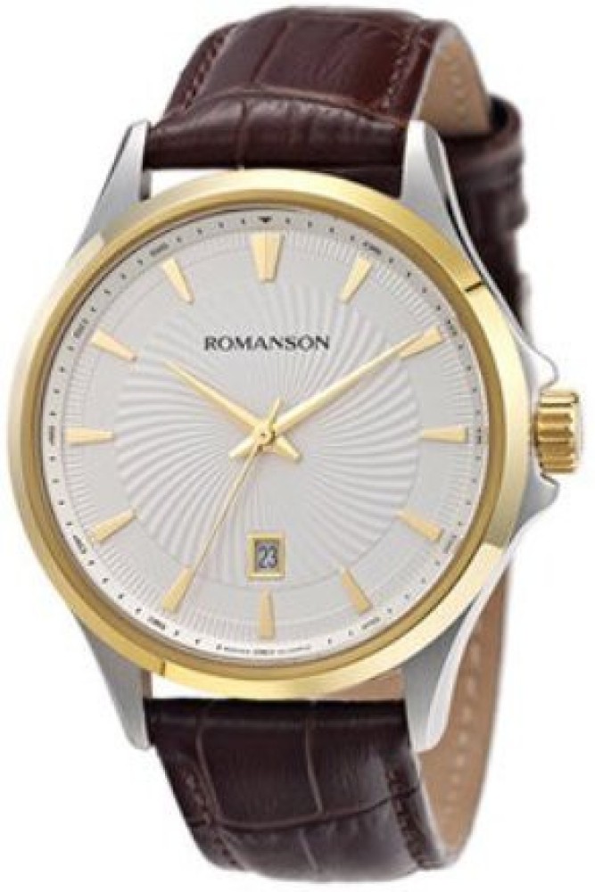 Romanson Swiss Quartz Analog Watch For Men Buy Romanson Swiss