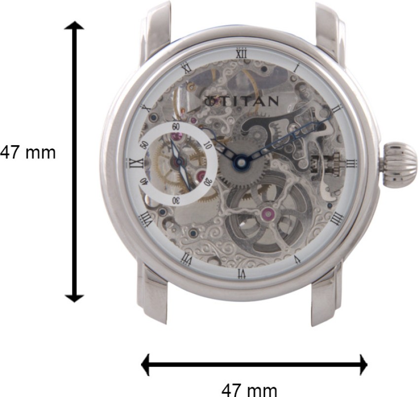 Titan transparent watch on sale price