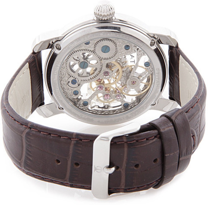 Titan automatic 2025 transparent watch