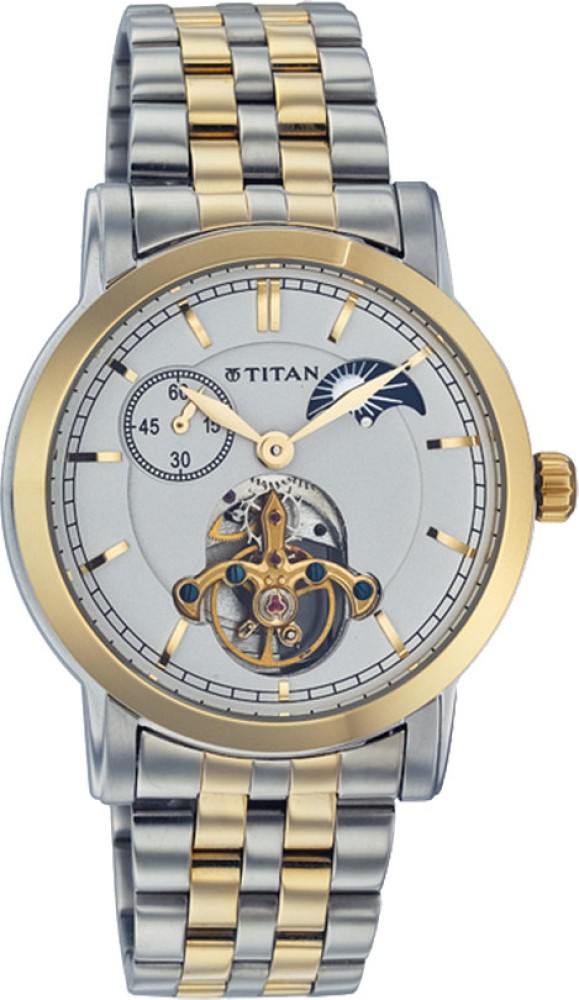 Titan skeleton sales watch price