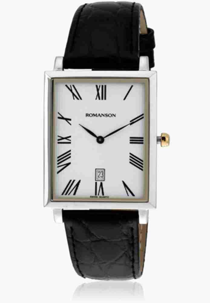 Romanson Swiss Quartz Analog Watch For Men Buy Romanson Swiss