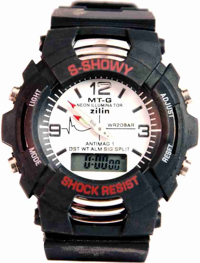 SURYA Shock B MTG Neon Analog Digital Watch For Men Buy SURYA Shock B MTG Neon Analog Digital Watch For Men Showy W Online at Best Prices in India Flipkart
