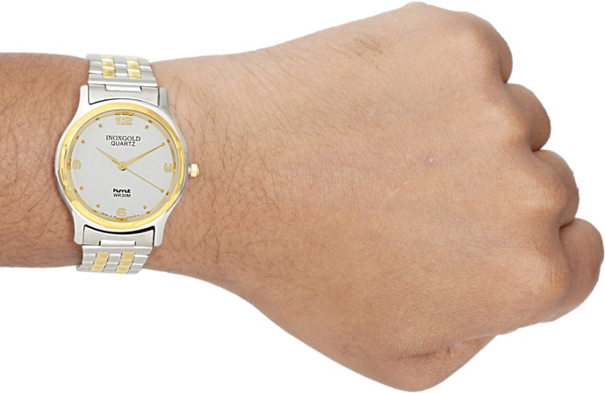 Hmt inox gold online watch price