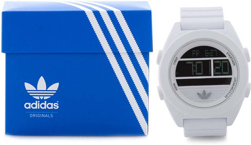 adidas watch white colour