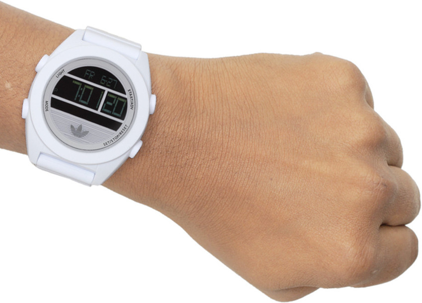 adidas watch white colour