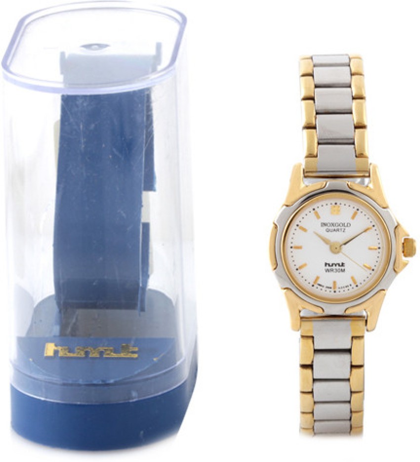 HMT Ilss 03 Inox Gold Analog Watch For Women Buy HMT Ilss 03