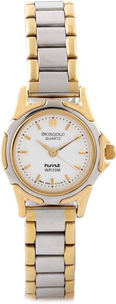 HMT Ilss 03 Inox Gold Analog Watch For Women Buy HMT Ilss 03