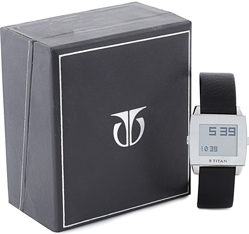 Titan discount led watch