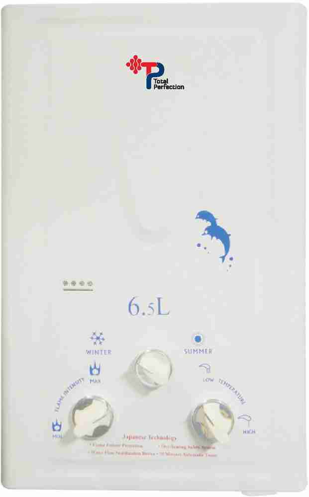 Tp 6.5 L Gas Water Geyser (Lnm, White) Price in India - Buy Tp 6.5 L Gas  Water Geyser (Lnm, White) online at Flipkart.com