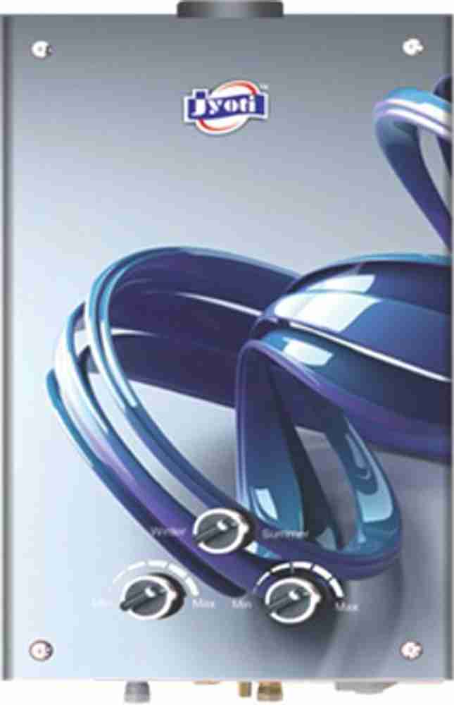 Jyoti 6 L Gas Water Geyser (GLASSY, Blue) Price in India - Buy Jyoti 6 L Gas  Water Geyser (GLASSY, Blue) online at Flipkart.com