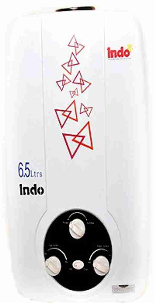 Indo 6.5 L Gas Water Geyser (hot zone, White) Price in India - Buy Indo 6.5  L Gas Water Geyser (hot zone, White) online at Flipkart.com