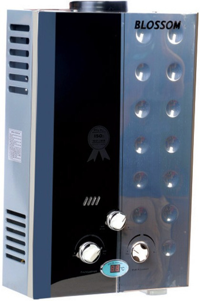 BLOSSOM 7.5 L Gas Water Geyser (CS01, Silver) Price in India - Buy BLOSSOM  7.5 L Gas Water Geyser (CS01, Silver) online at Flipkart.com