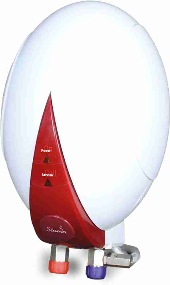 Symphony 1 L Instant Water Geyser (Sauna 1 Ltr water geyser, Red u0026 White)  Price in India - Buy Symphony 1 L Instant Water Geyser (Sauna 1 Ltr water  geyser, Red u0026 White) online at Flipkart.com